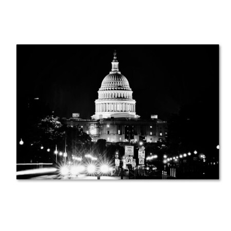 Philippe Hugonnard 'United States Capitol' Canvas Art,30x47